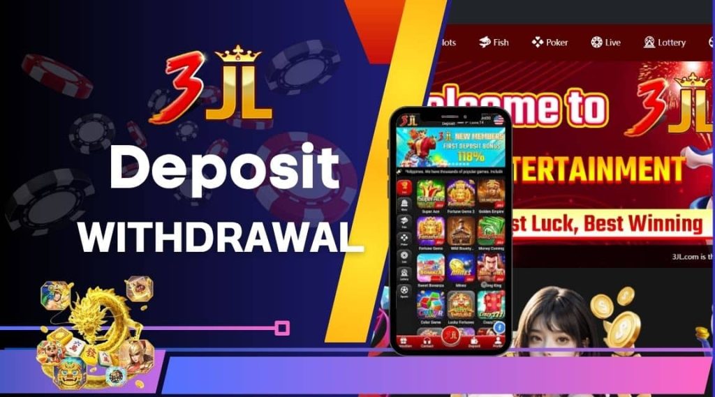 Deposit and Withdraw Money from 3JL
